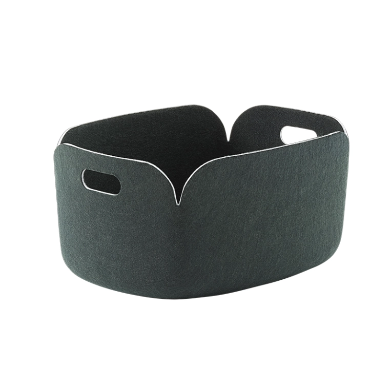 Petit rangement RESTORE Vert foncé MUUTO