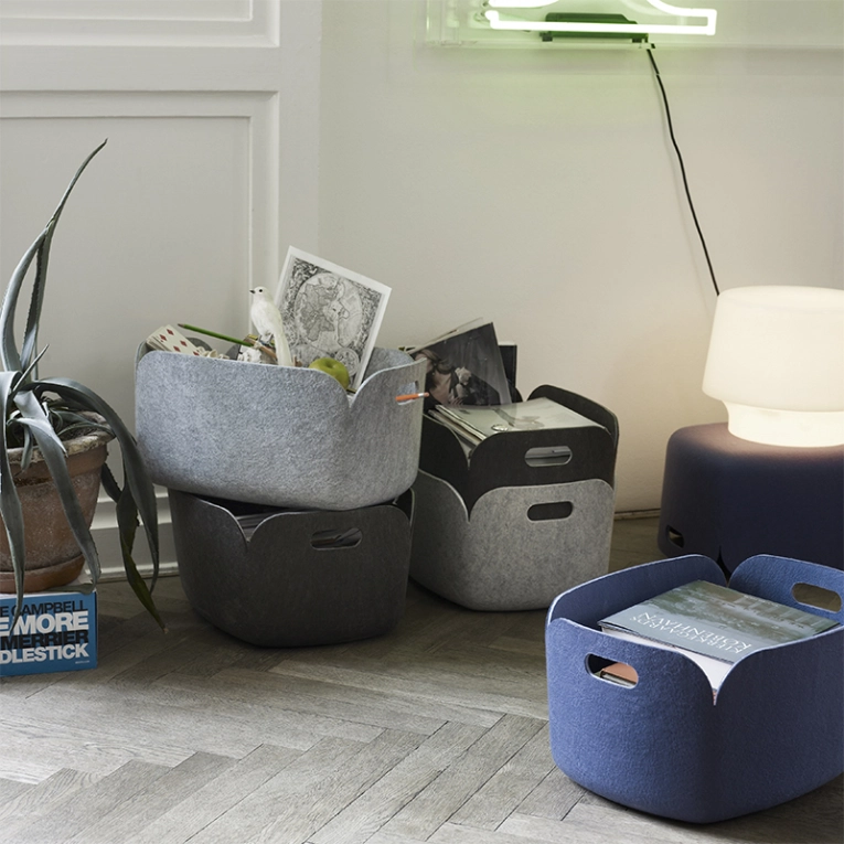 Petit rangement RESTORE Vert foncé MUUTO