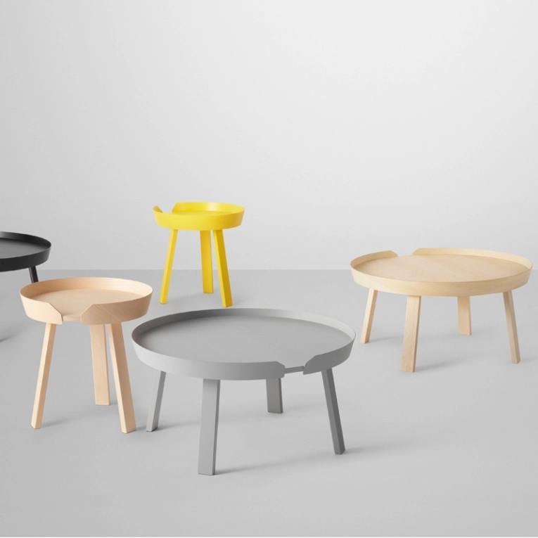 Table basse AROUND L Frêne MUUTO