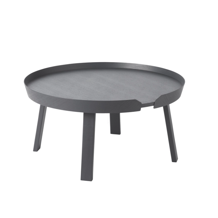 Table basse AROUND L Anthracite MUUTO