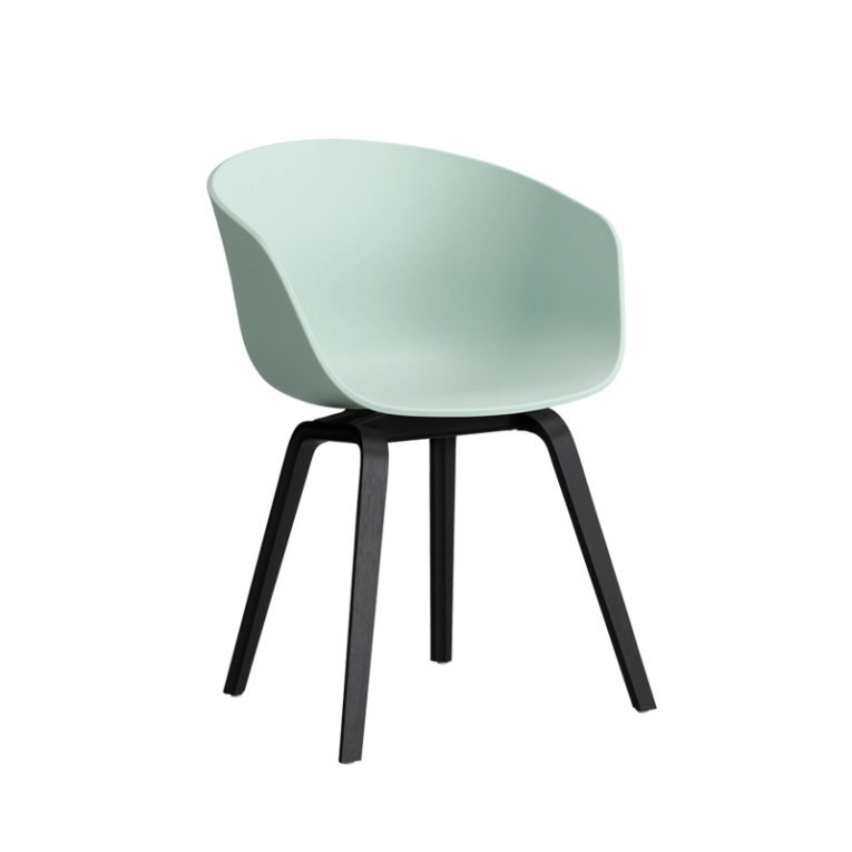 Chaise ABOUT A CHAIR AAC 22 Dusty mint HAY