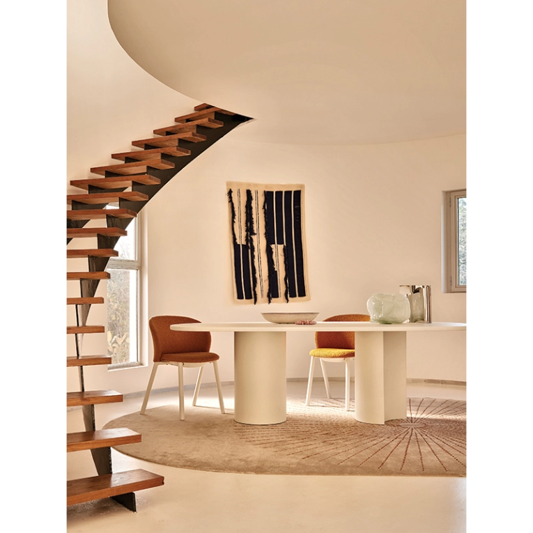 Table BOL L 230 Talc mat ZANOTTA