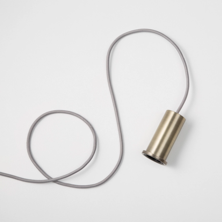 Suspension SOCKET LOW Laiton FERM LIVING