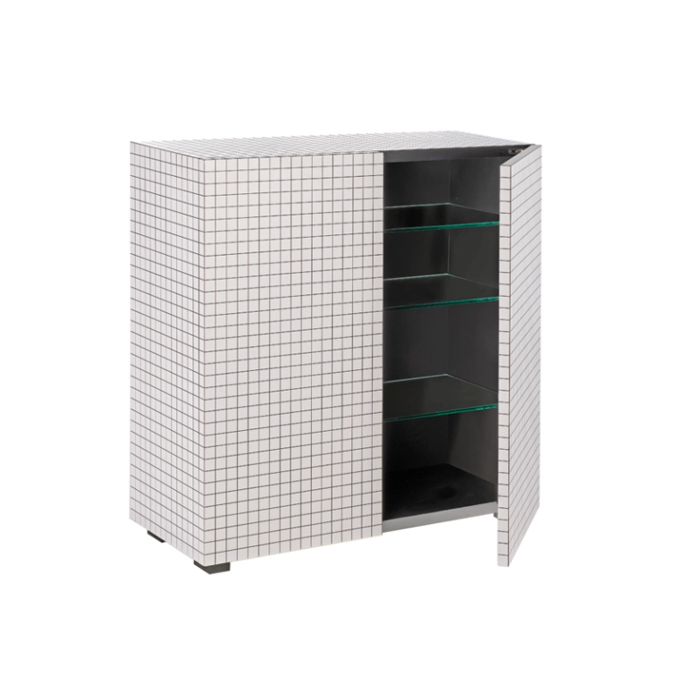 Meuble de rangement Buffet QUADERNA L 102 Blanc ZANOTTA