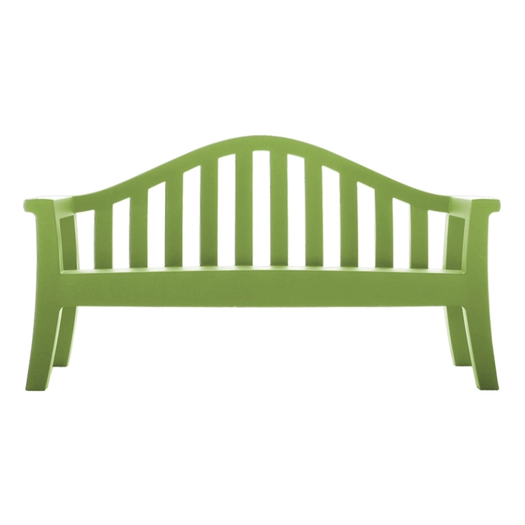 Banc extérieur GIULIETTA Vert pomme SERRALUNGA