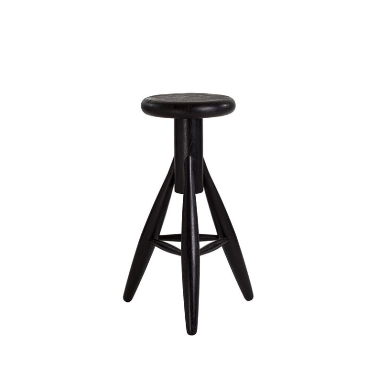 Tabouret haut ROCKET Noir ARTEK