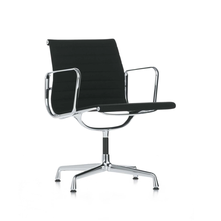 Fauteuil de bureau ALUMINIUM GROUP EA 108 visiteur Noir VITRA