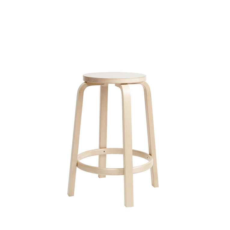 Tabouret haut 64 Bouleau ARTEK