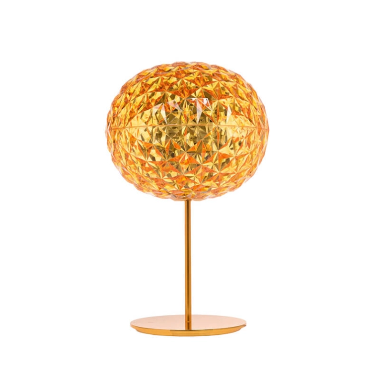 Lampe à poser PLANET sur pied Jaune KARTELL