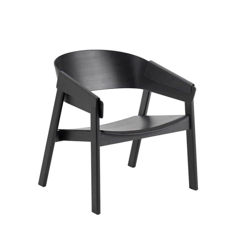Fauteuil COVER LOUNGE Noir MUUTO