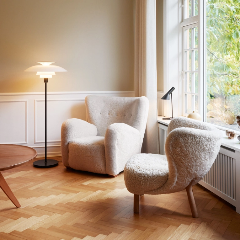 Lampe à poser AJ MINI TABLE Acier inox LOUIS POULSEN