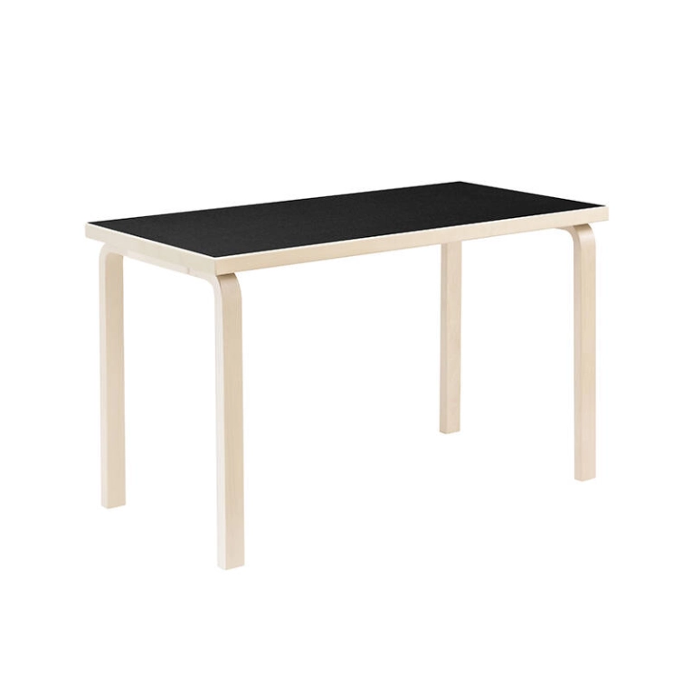 Table AALTO 80A Bouleau / Noir ARTEK