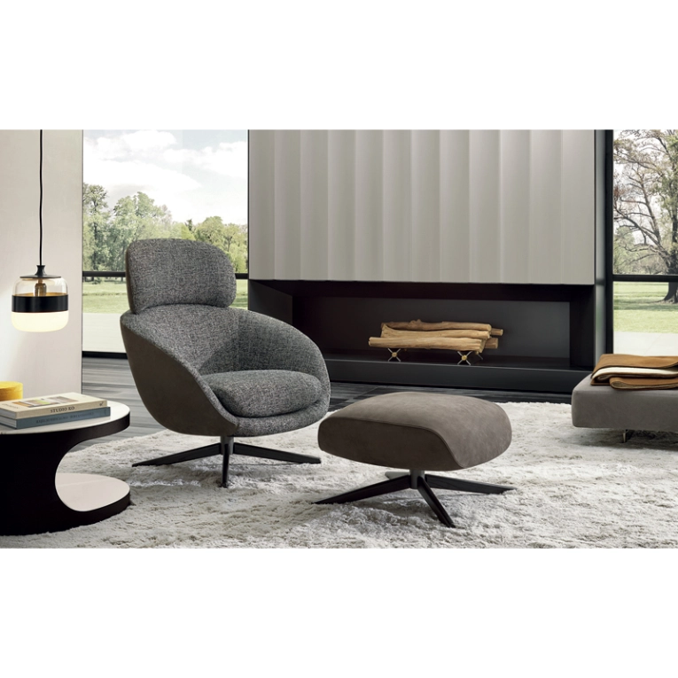 Fauteuil RUSSELL BERGÈRE MINOTTI