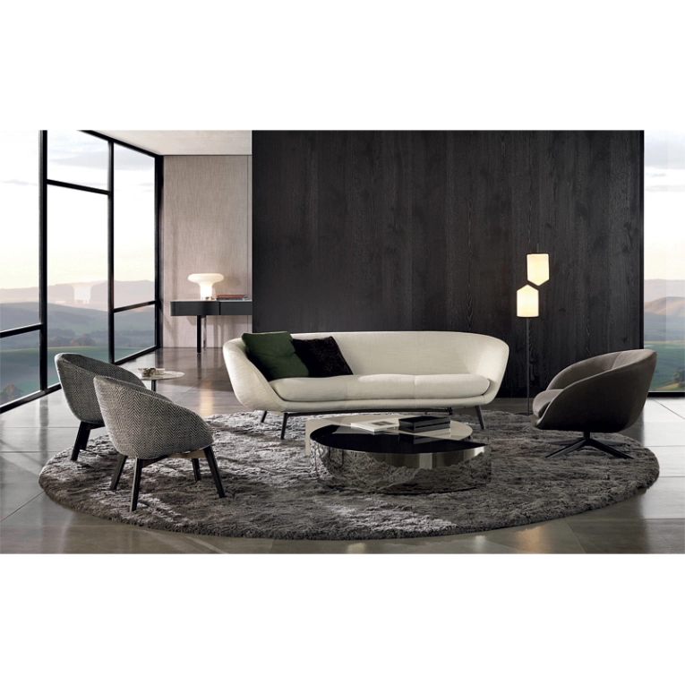 Fauteuil RUSSELL pivotant MINOTTI