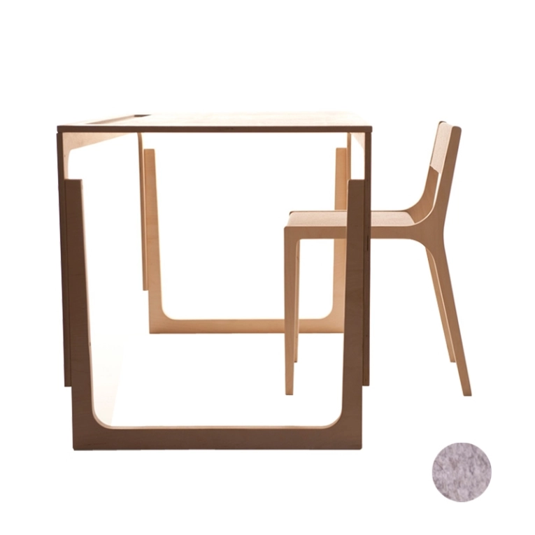 Bureau enfant Bureau VACLAV Feutre gris SIRCH