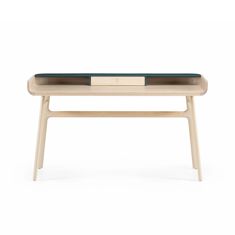 Bureau HAROLD Frêne huilé blanc/ baie DE LA ESPADA