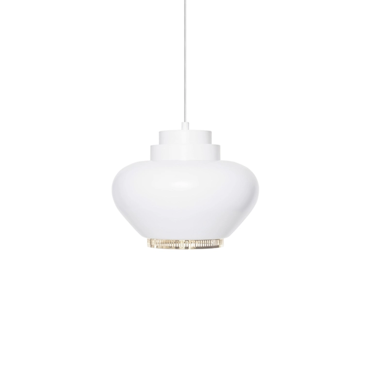 Suspension A333 TURNIP Blanc / Laiton ARTEK