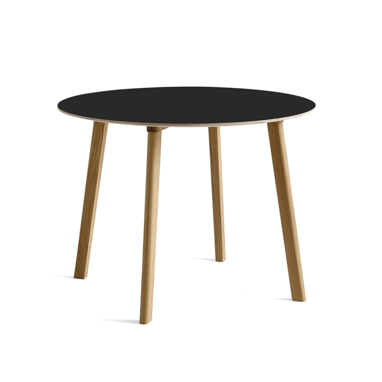 Table CPH DEUX 220 Noir encre HAY