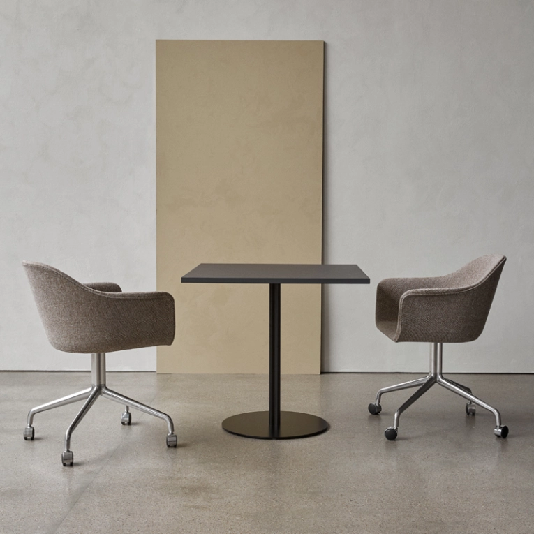 Table HARBOUR COLUMN 60x70 chêne Chêne noir AUDO COPENHAGEN