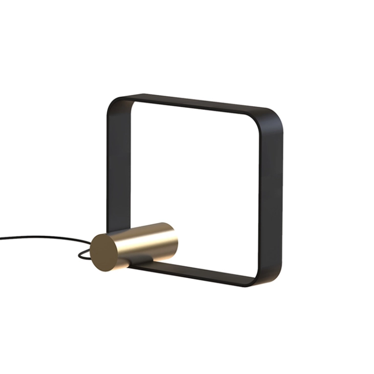 Lampe à poser NASTRO 563.32 Noir/ laiton TOOY