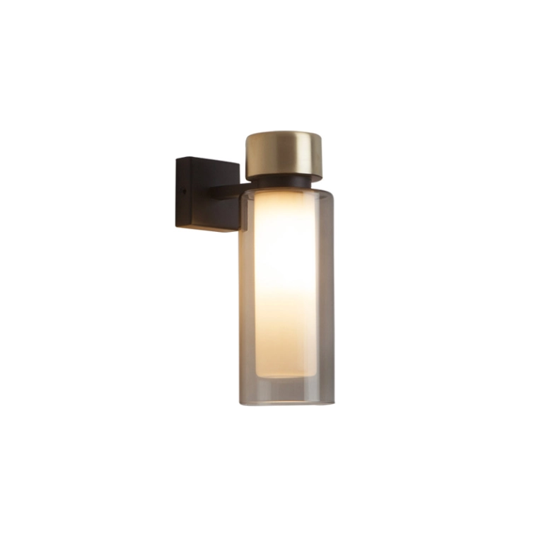 Applique OSMAN 560.41 Laiton brossé / verre transparent TOOY