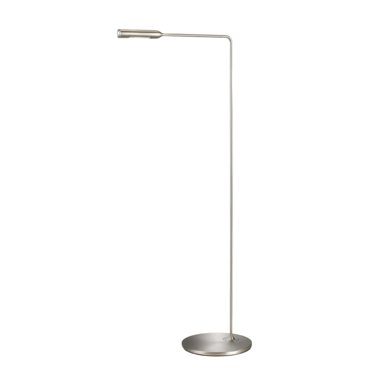 Lampadaire FLO FLOOR Nickel brossé LUMINA