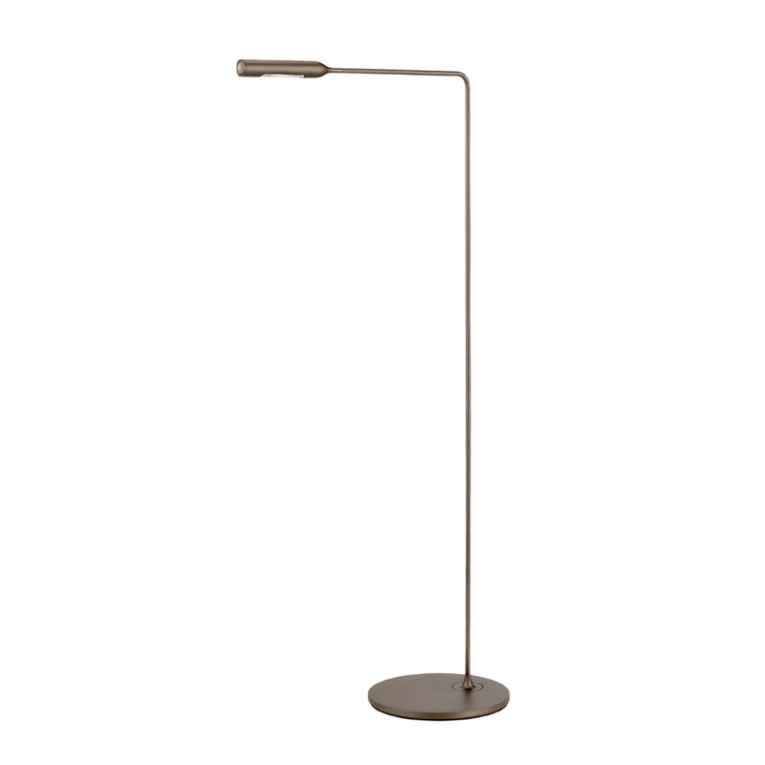 Lampadaire FLO FLOOR Bronze métallique LUMINA