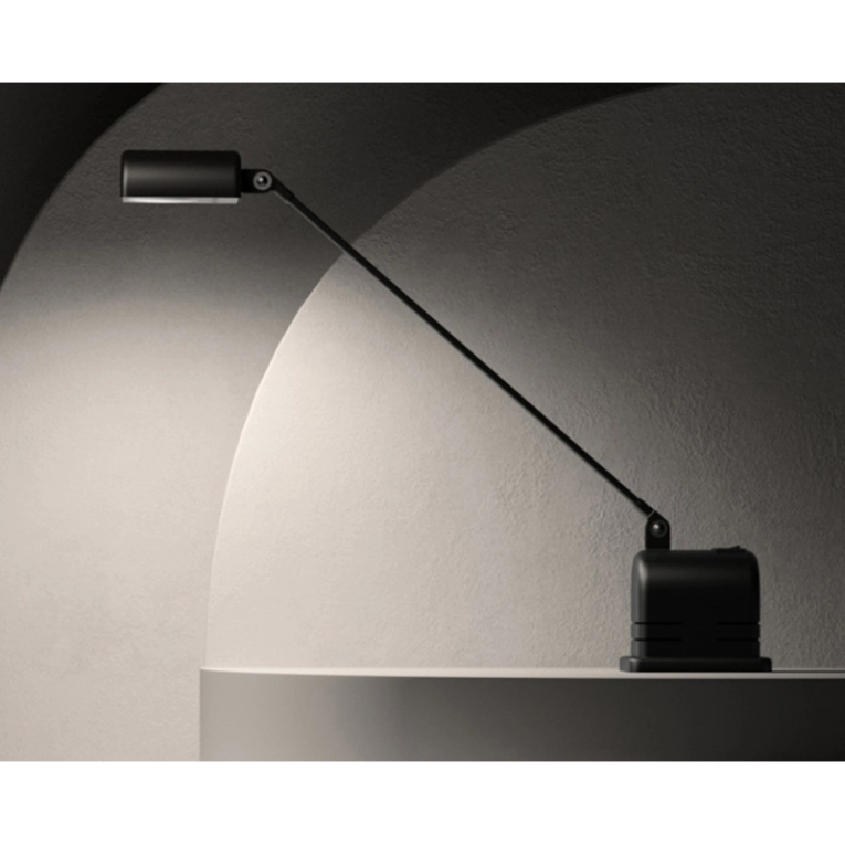 Lampe de bureau DAPHINETTE LED Noir soft touch LUMINA