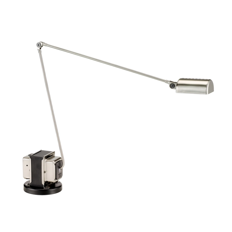 Lampe de bureau DAPHINE CLASSIC Nickel brossé LUMINA