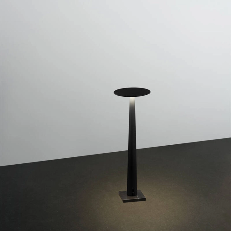 Lampe à poser PORTOFINO base marbre Noir NEMO LIGHTING