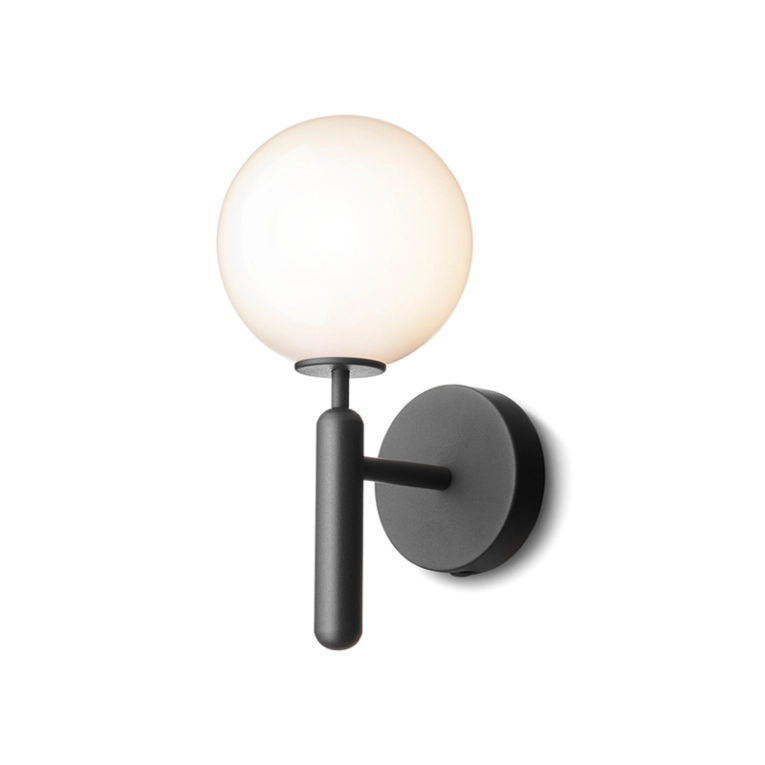 Applique MIIRA OPAL blanc opalin/ gris NUURA