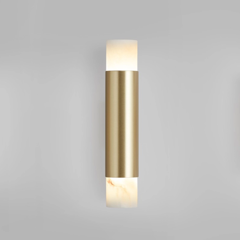 Applique ROMA TALL Laiton satiné CTO LIGHTING