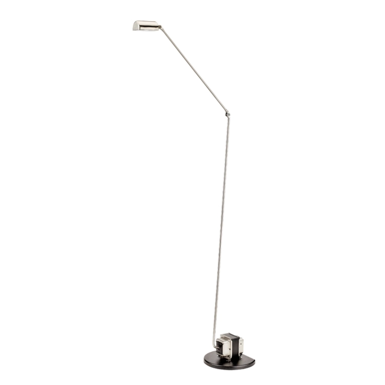 Lampadaire DAPHINE TERRA LED Nickel brossé LUMINA