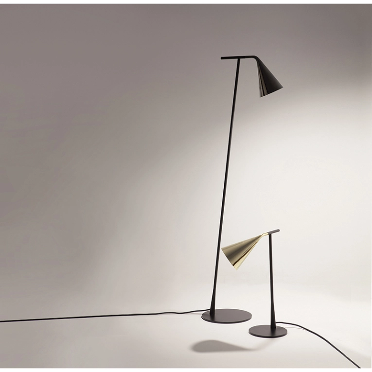 Lampadaire GORDON 561.61 Chrome noir TOOY