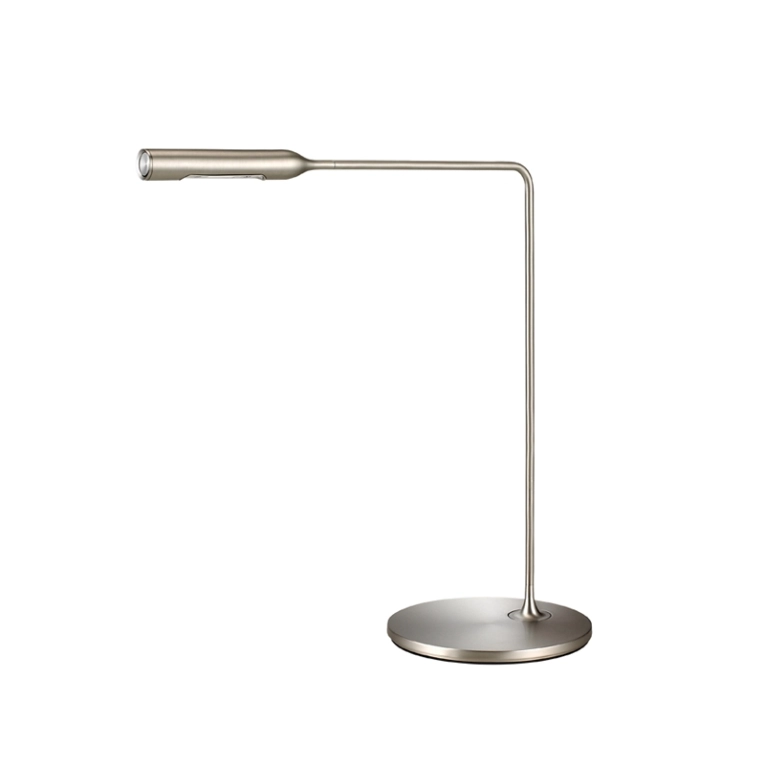 Lampe de bureau FLO DESK Nickel brossé LUMINA
