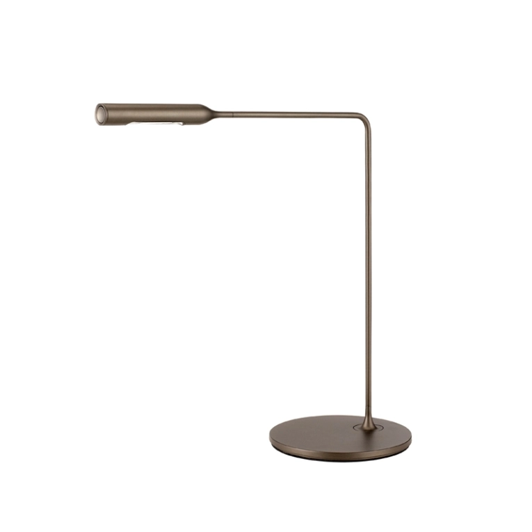 Lampe de bureau FLO DESK Bronze métallique LUMINA