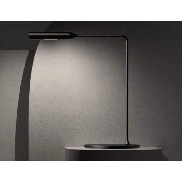 Lampe à poser FLO BEDSIDE Nickel brossé LUMINA