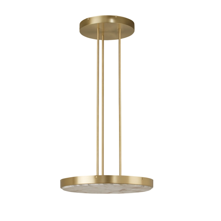 Suspension ANVERS Large Laiton satiné CTO LIGHTING