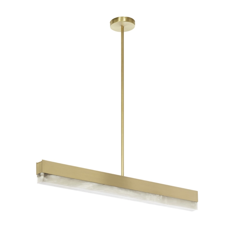 Suspension ARTES 900 Laiton satiné CTO LIGHTING