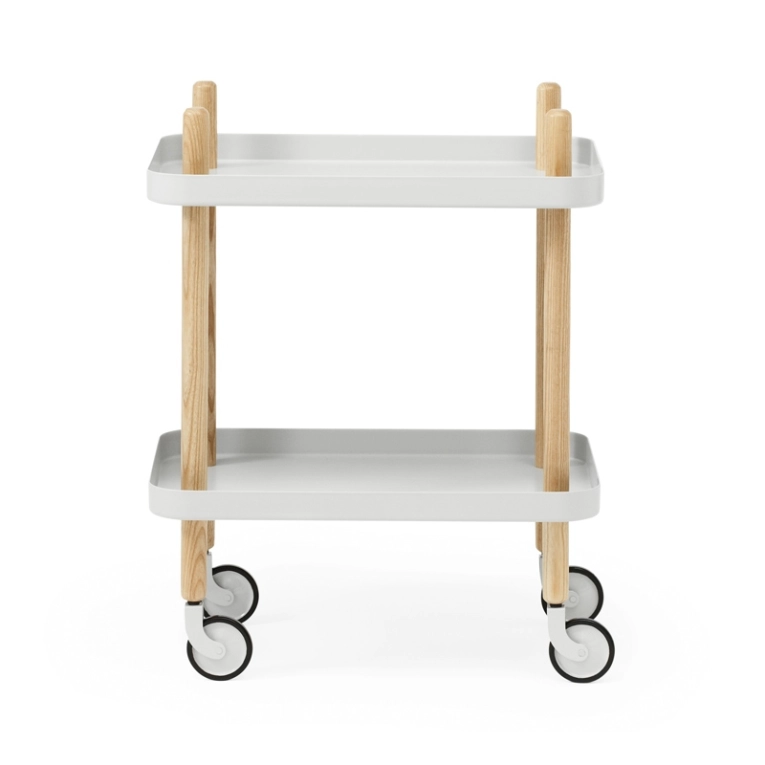 Desserte BLOCK TABLE Gris clair Normann Copenhagen