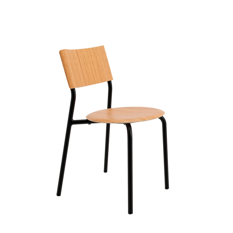 Chaise SSD Chêne Noir graphite TIPTOE