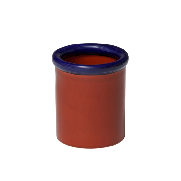 Accessoire de cuisine Pot ROD Bleu foncé/ terracotta NINE