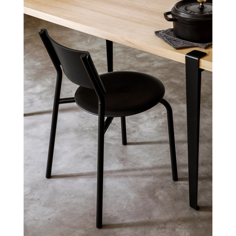 Chaise SSDr Noir graphite TIPTOE