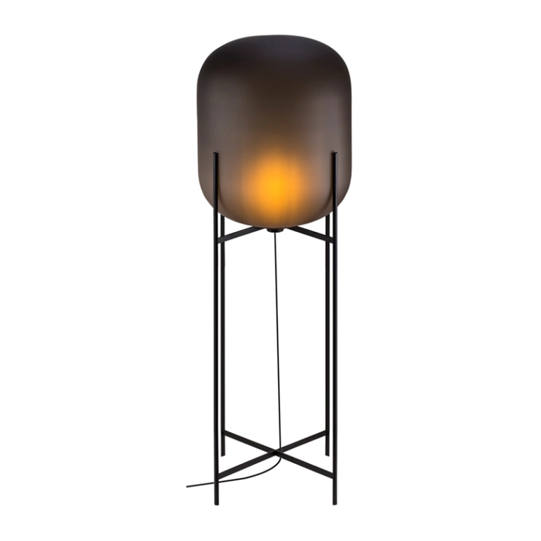 Lampadaire ODA BIG Gris acétate/ noir PULPO