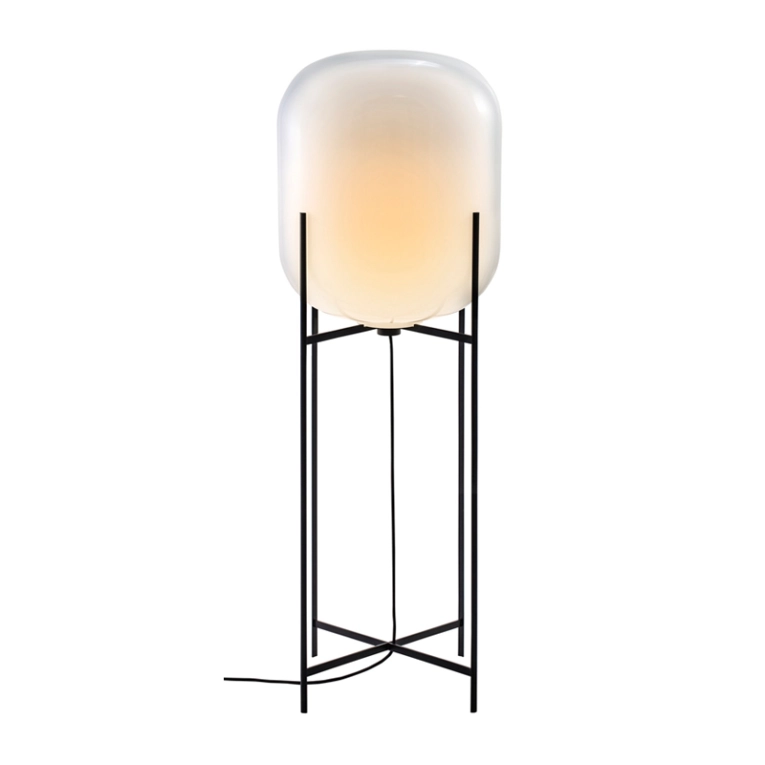 Lampadaire ODA BIG Blanc/ noir PULPO