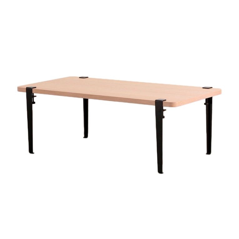 Table basse SANTIAGO Noir graphite TIPTOE