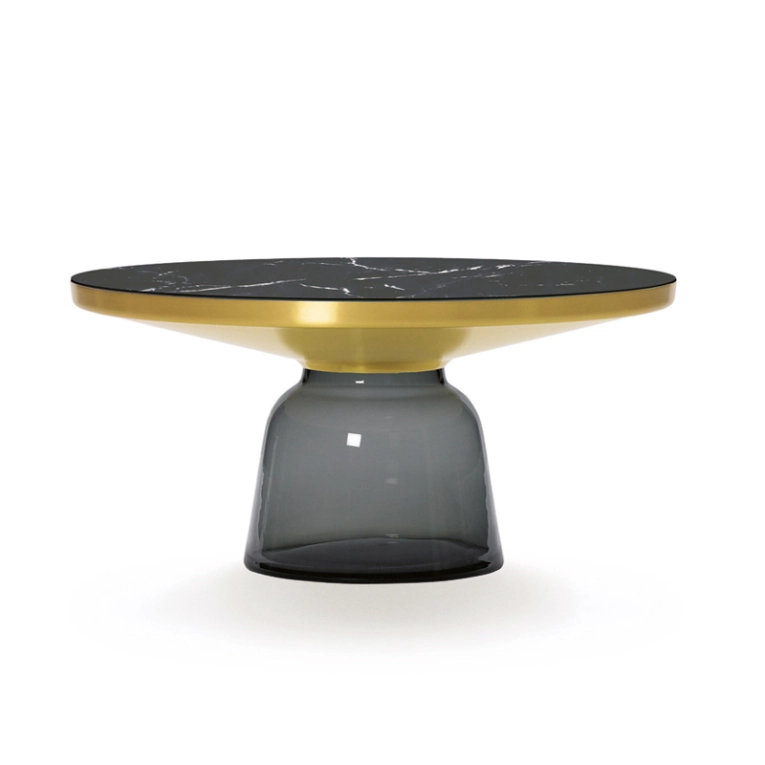 Table basse BELL COFFEE Marbre Gris quartz CLASSICON