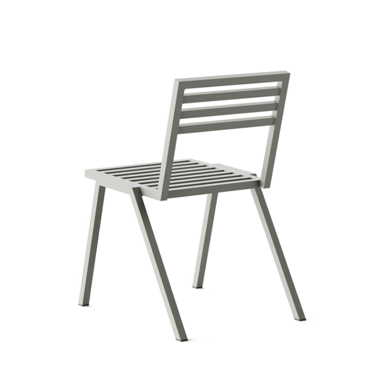 Chaise extérieur Chaise empilable 19 OUTDOORS Gris NINE