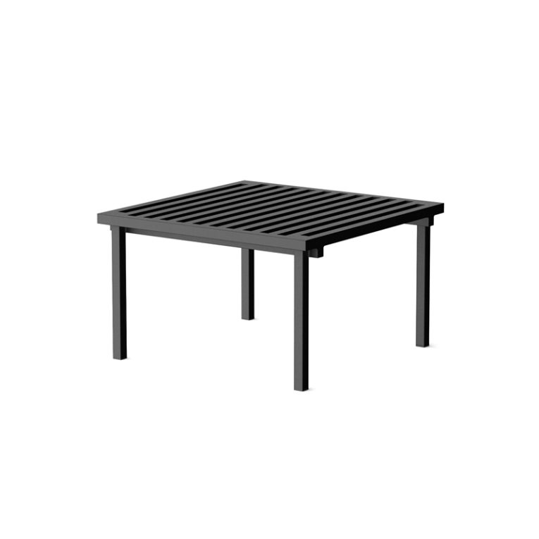 Pouf extérieur Repose-pied 19 OUTDOORS Noir NINE