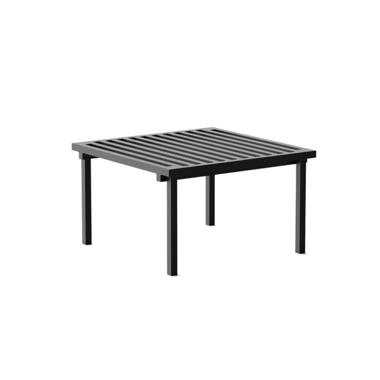 Pouf extérieur Repose-pied 19 OUTDOORS Noir NINE